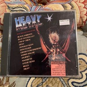 Heavy Metal Music From The Motion Picture Sammy Hagar Riggs Devo CD 1981
